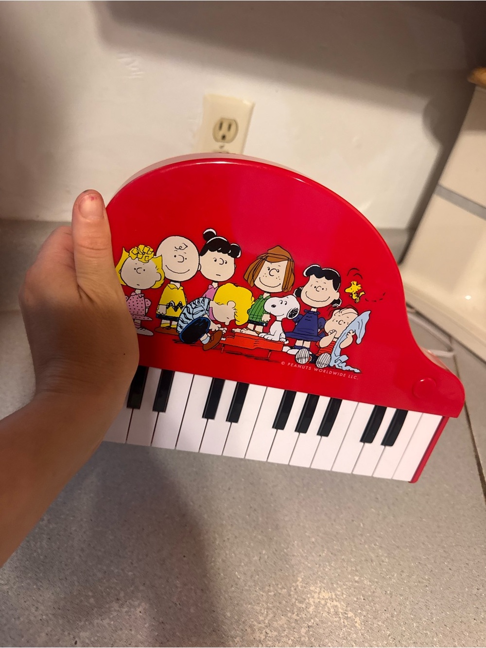 Peanuts snoopy Kids Mini piano Character Graphics - Picture 3 of 5
